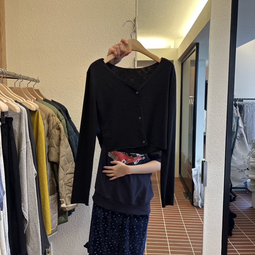 CHOI-L東大門㊣實拍女士新款推薦時尚25秋冬休閑針織衫開衫CHOI針織衫圖色3