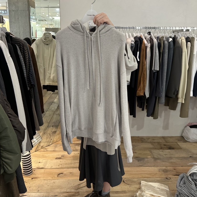 CREAM VILLA韓國代購㊣女裝新款時尚衛衣拉鏈CREAMVILLA衛衣圖色1