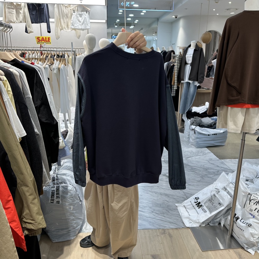 REVE-L東大門㊣實拍女士新品25秋冬熱賣休閑真品職業推薦衛衣REVE-L衛衣