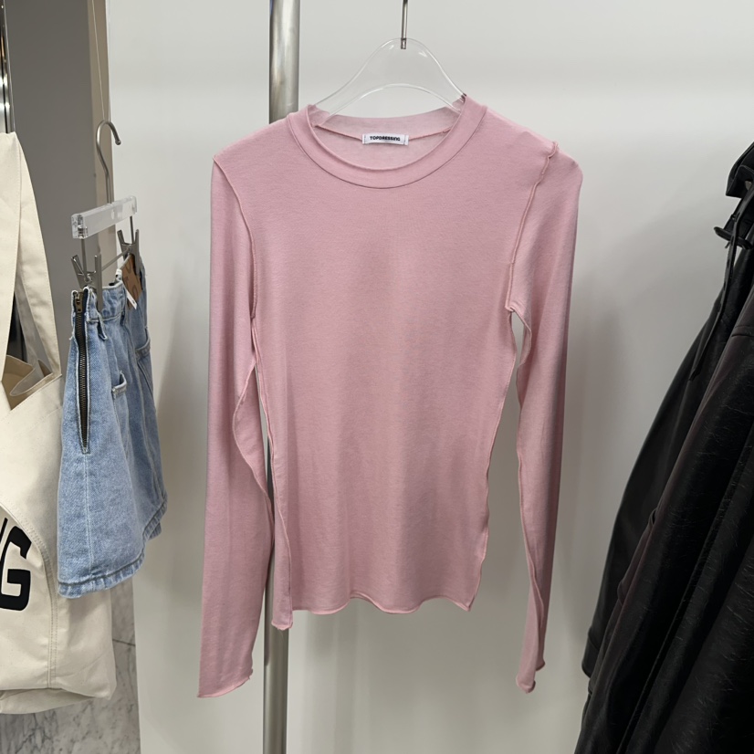 TOPDRESSING東大門㊣直郵女裝新款人氣休閑熱賣時尚長袖T恤TOPDRESSING長袖T恤