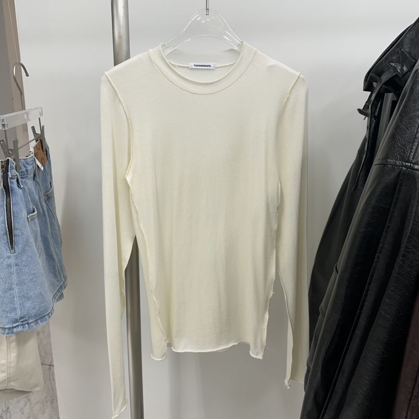 TOPDRESSING東大門㊣直郵女裝新款人氣休閑熱賣時尚長袖T恤TOPDRESSING長袖T恤圖色2
