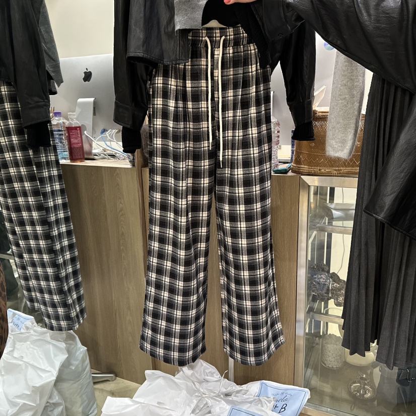 MELO韓國直郵㊣女裝新品職業真品人氣熱賣休閑推薦25秋冬休閑褲MELO休閑褲圖色1