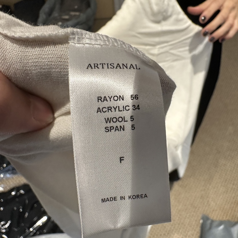 ARTISANAL東大門㊣直郵女裝新品推薦職業真品休閑人氣長袖T恤ARTISANAL長袖T恤