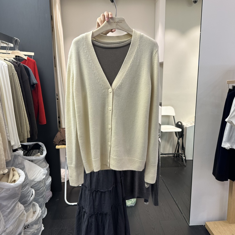 SALT BREAD東大門㊣代購女裝新品休閑真品時尚針織衫不含內搭SALT BREAD針織衫圖色1