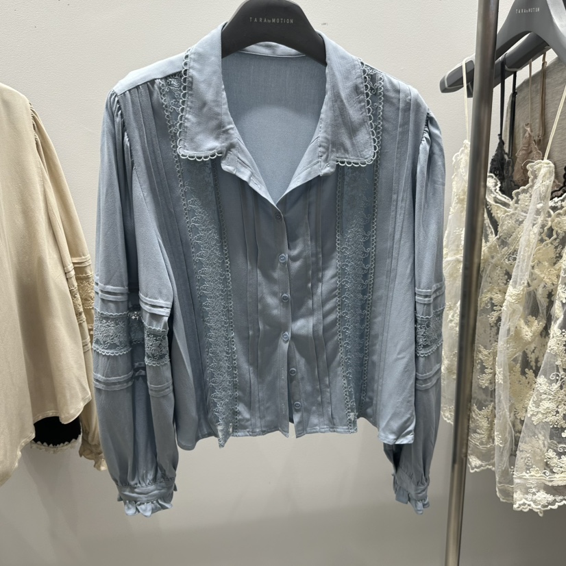TARABY MOTION東大門㊣代購女士新品休閑熱賣人氣襯衫蕾絲衫TARABY MOTION襯衫/蕾絲衫圖色2