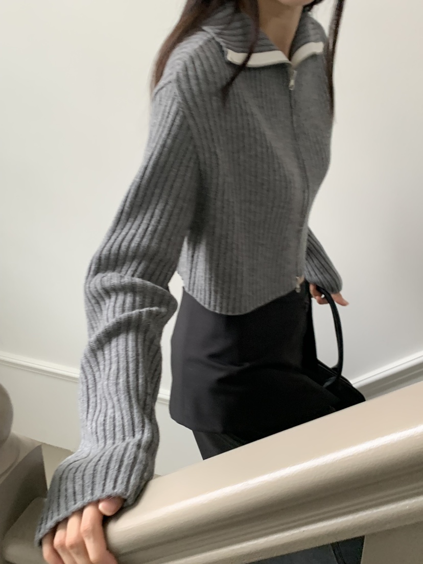 GAMDONG韓國直郵㊣女裝新款休閑真品職業推薦人氣時尚熱賣毛衣GAMDONG毛衣