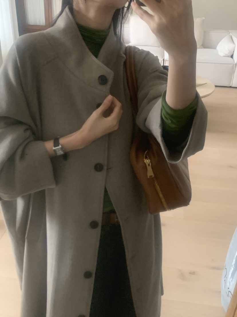 GAMDONG東大門㊣直郵女士新品時尚真品25秋冬熱賣中長款大衣GAMDONG中長款大衣