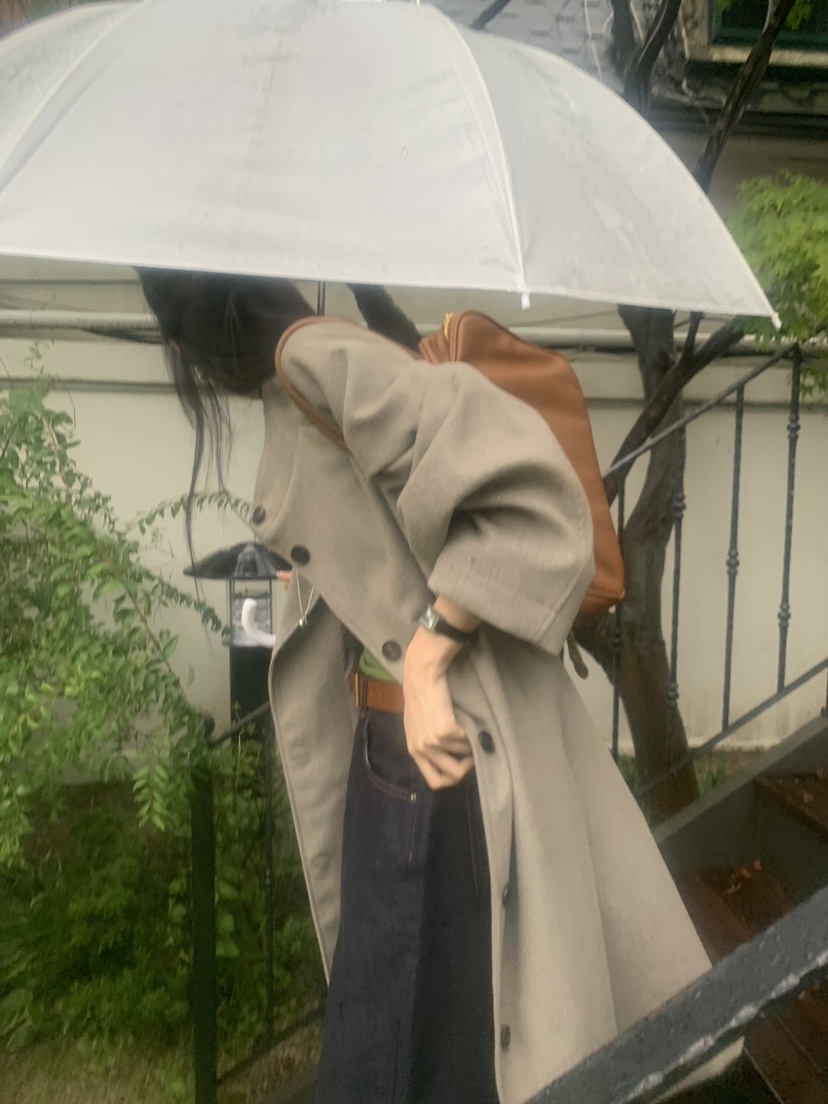 GAMDONG東大門㊣直郵女士新品時尚真品25秋冬熱賣中長款大衣GAMDONG中長款大衣