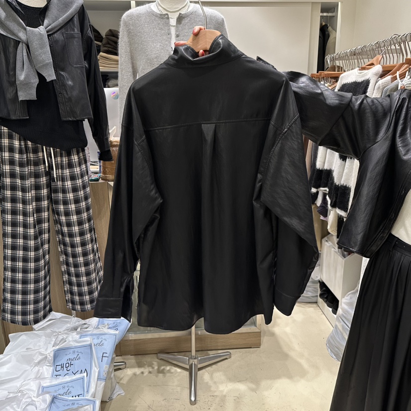 MELO韓國直郵㊣女裝新款人氣真品25秋冬休閑職業時尚夾克寬松MELO夾克