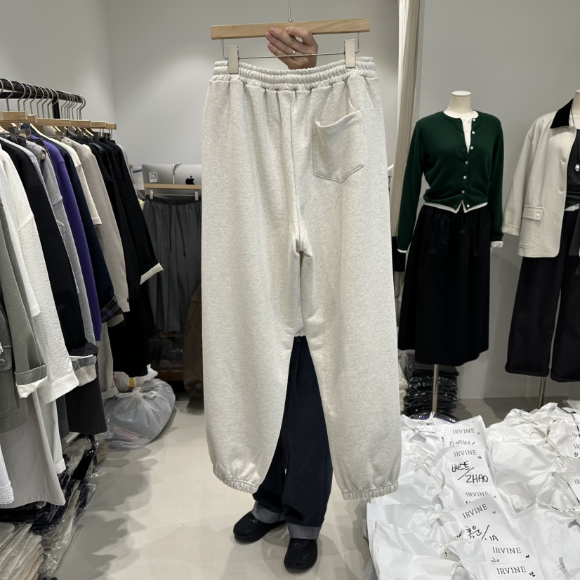 IRVINE韓國代購㊣女士新款真品25秋冬熱賣時尚人氣休閑休閑褲IRVINE休閑褲