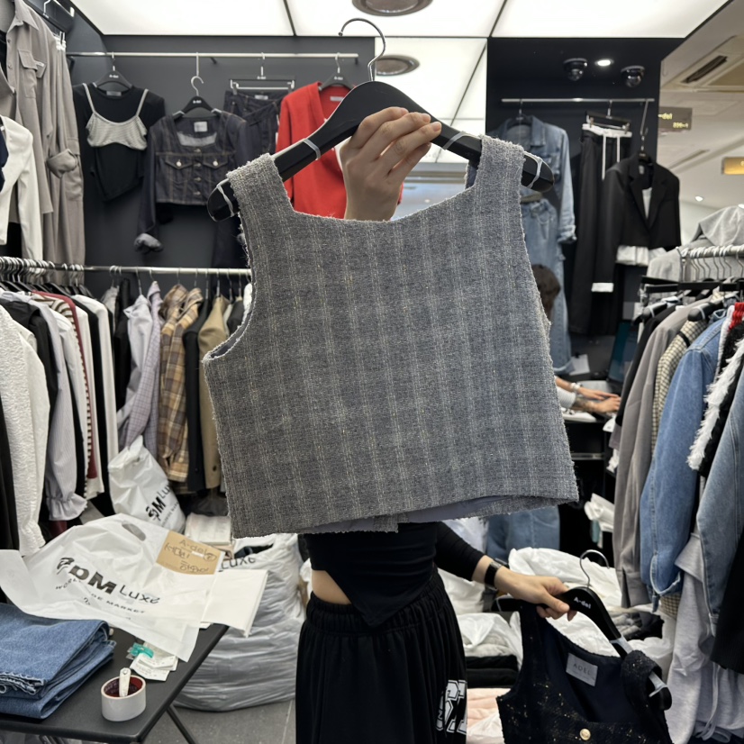 A-DEL韓國代購㊣女士新款職業熱賣真品休閑推薦時尚25秋冬馬甲A-DEL馬甲