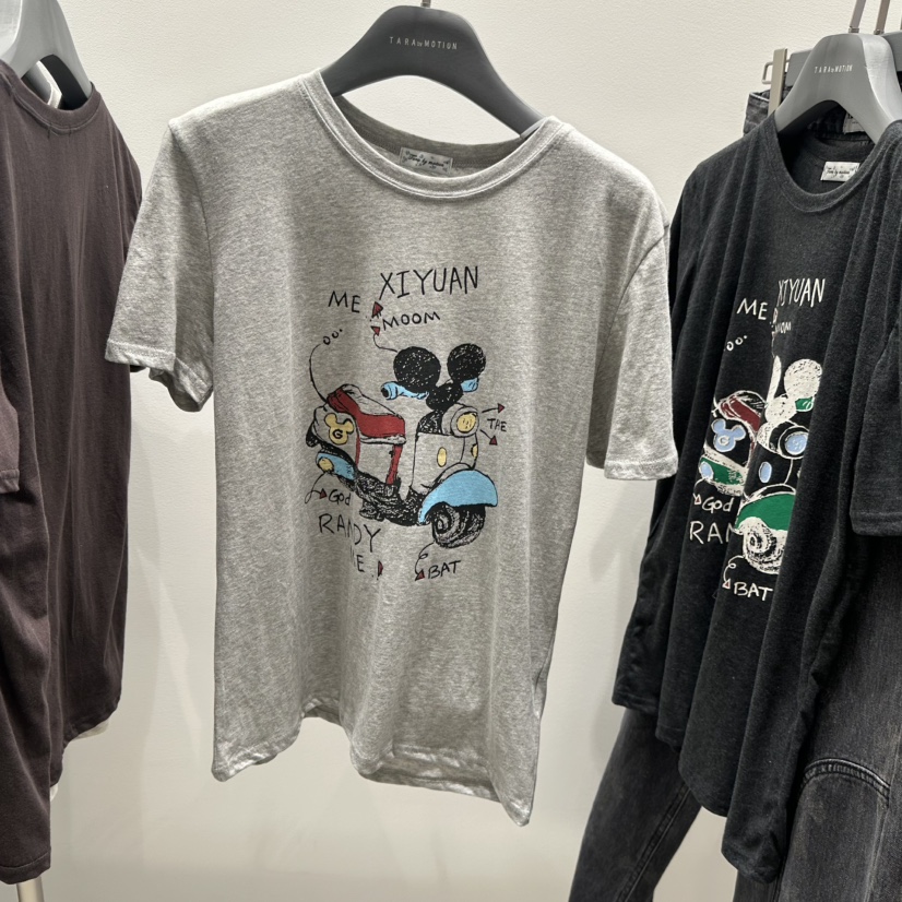 TARABY MOTION韓國代購㊣女士新品真品25秋冬休閑時尚職業T恤TARABY MOTIONT恤圖色3