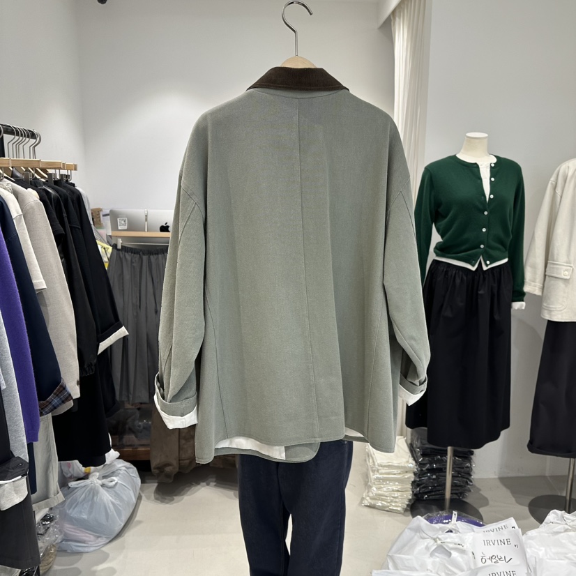 IRVINE東大門㊣直郵女士新品職業時尚人氣休閑真品熱賣夾克IRVINE夾克