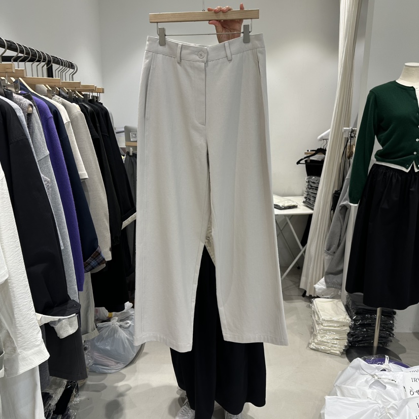 IRVINE東大門㊣實拍女士新品推薦真品職業時尚25秋冬休閑褲IRVINE休閑褲圖色1