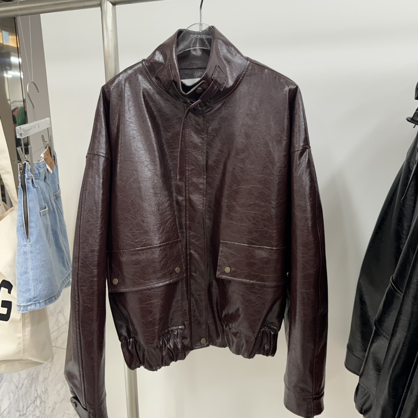 TOPDRESSING韓國直郵㊣女士新品25秋冬真品時尚人氣熱賣夾克TOPDRESSING夾克圖色1