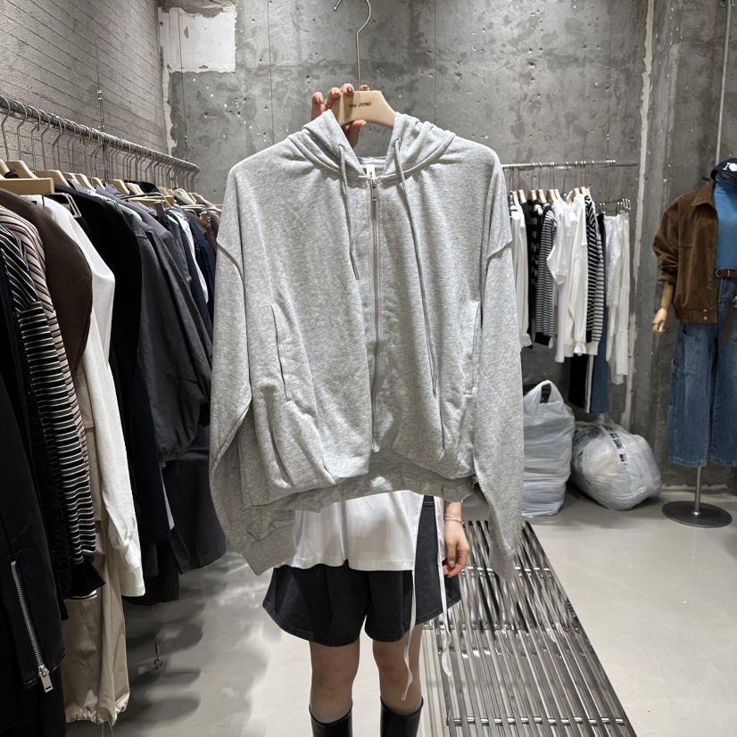 JUNI韓國直郵㊣女裝新品真品人氣休閑時尚推薦熱賣夾克拉鏈my juni夾克圖色2