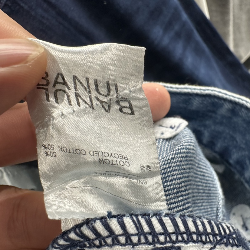 BANUL東大門㊣實拍女士新款時尚真品職業25秋冬人氣推薦牛仔褲BANUL牛仔褲