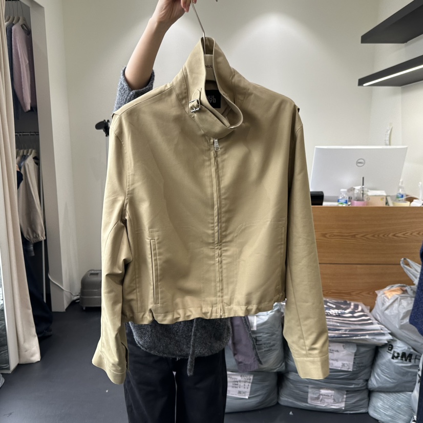 BANUL韓國代購㊣女士新品職業時尚人氣25秋冬熱賣休閑推薦夾克BANUL夾克圖色1