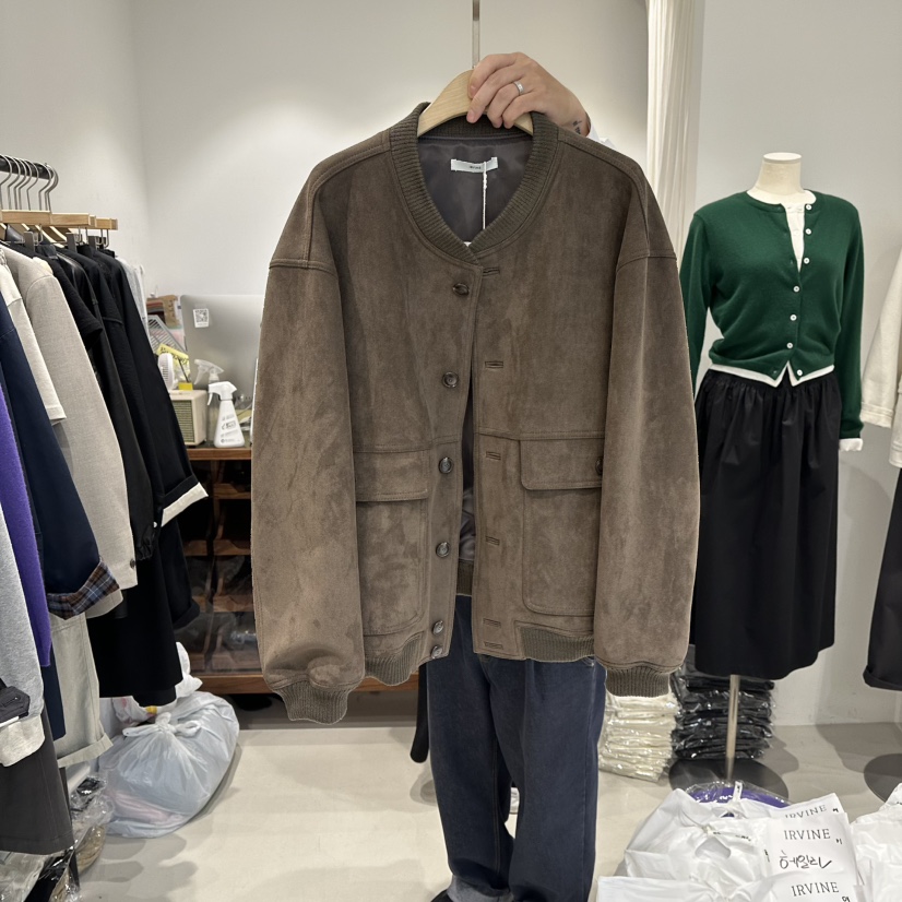 IRVINE東大門㊣實拍女士新品人氣推薦真品時尚熱賣25秋冬夾克IRVINE夾克圖色2
