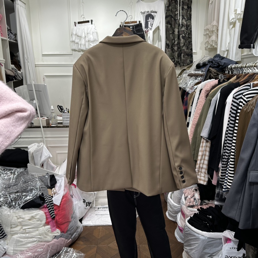 J.RITZY韓國直郵㊣女裝新品時尚休閑人氣職業真品夾克寬松J.RITZY夾克