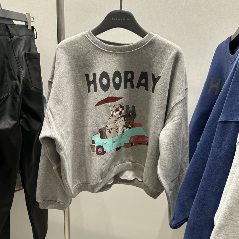 TARABY MOTION東大門㊣直郵女裝新款真品25秋冬人氣時尚衛衣TARABY MOTION衛衣圖色1