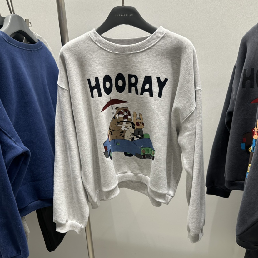 TARABY MOTION東大門㊣直郵女裝新款真品25秋冬人氣時尚衛衣TARABY MOTION衛衣圖色3