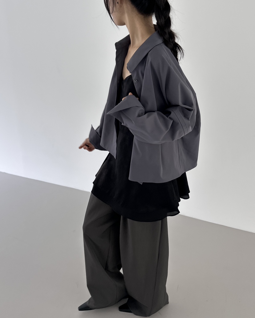 HOWDY東大門㊣直郵女士新品熱賣職業休閑襯衫蕾絲衫不含內搭howdy襯衫/蕾絲衫