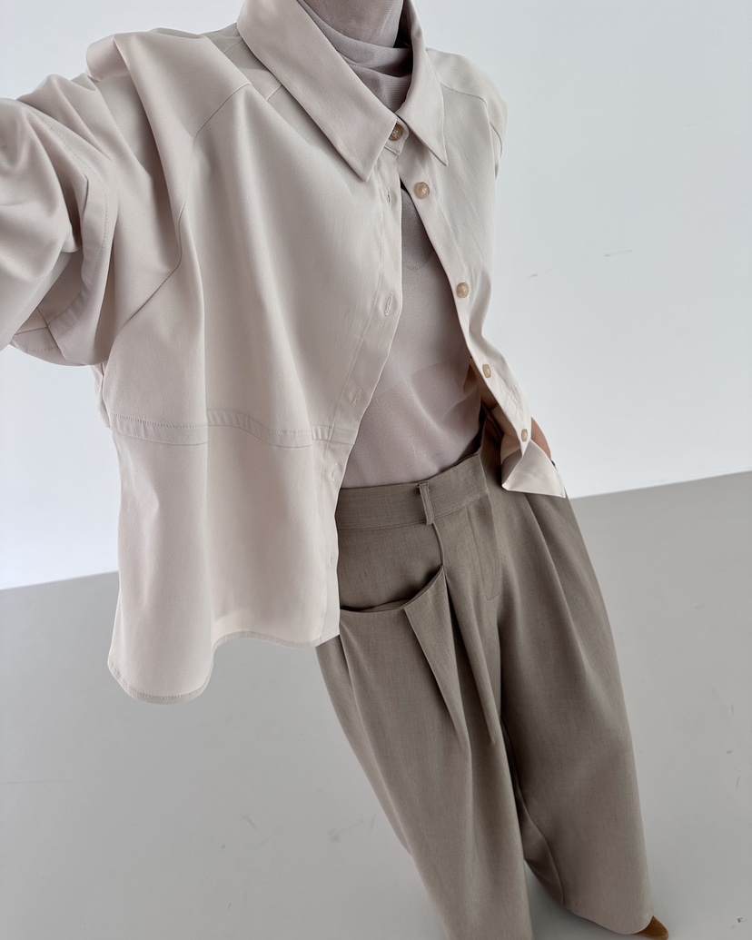 HOWDY東大門㊣直郵女士新品熱賣職業休閑襯衫蕾絲衫不含內搭howdy襯衫/蕾絲衫