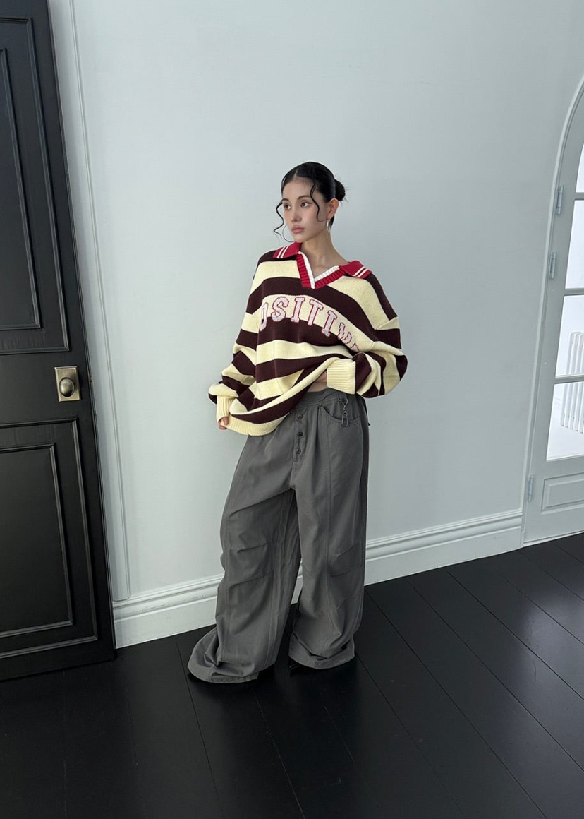 OURWAVE/OUR ROOM韓國代購㊣女士新品時尚人氣真品休閑褲Our Wave/Our Room休閑褲