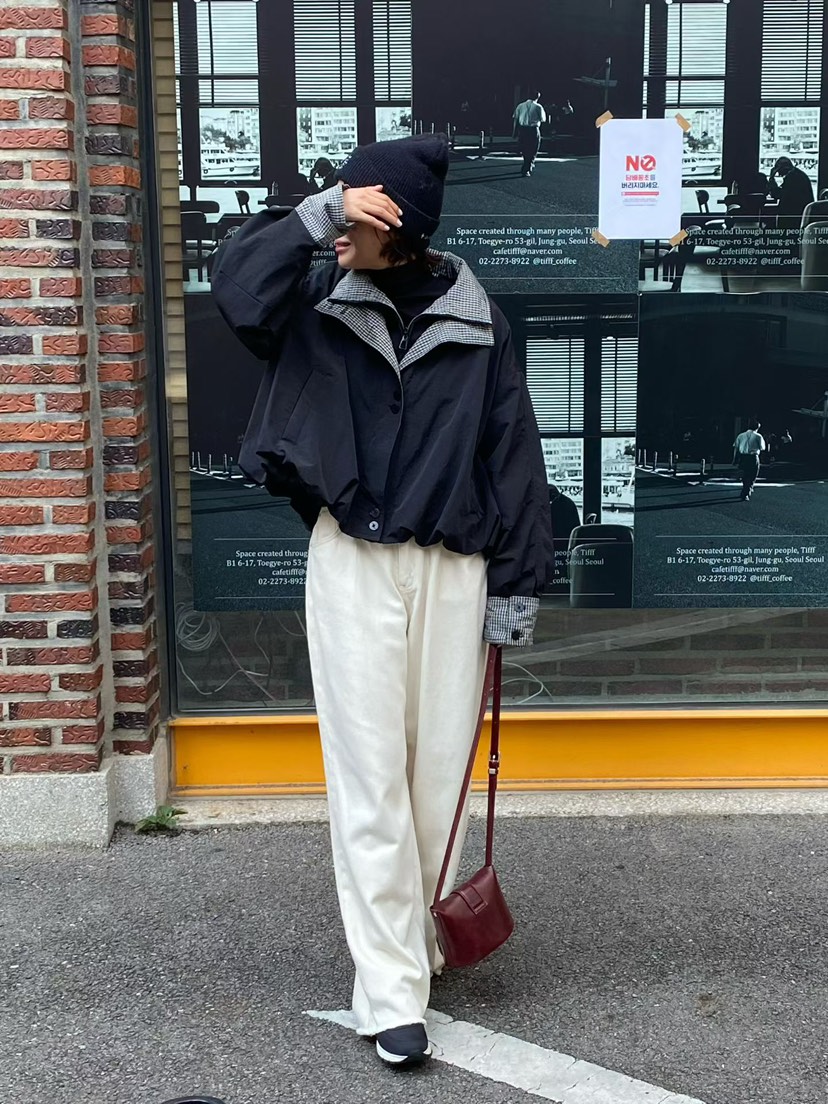 BUTTER-P東大門㊣直郵女士新款時尚真品推薦短款羽絨服拉鏈鴨BUTTER-P短款羽絨服