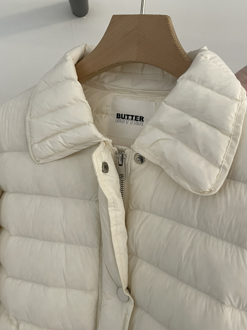 BUTTER-P韓國直郵㊣女裝新品人氣推薦熱賣職業短款羽絨服填充BUTTER-P短款羽絨服