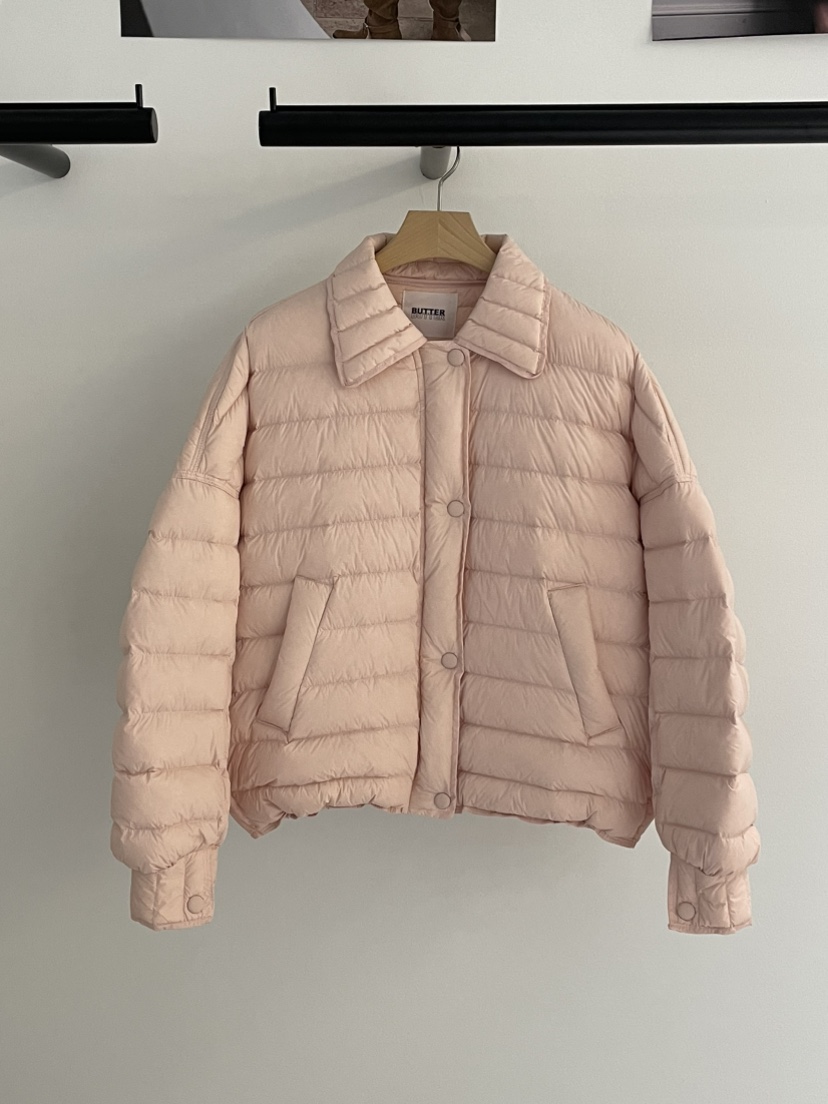 BUTTER-P韓國直郵㊣女裝新品人氣推薦熱賣職業短款羽絨服填充BUTTER-P短款羽絨服圖色2