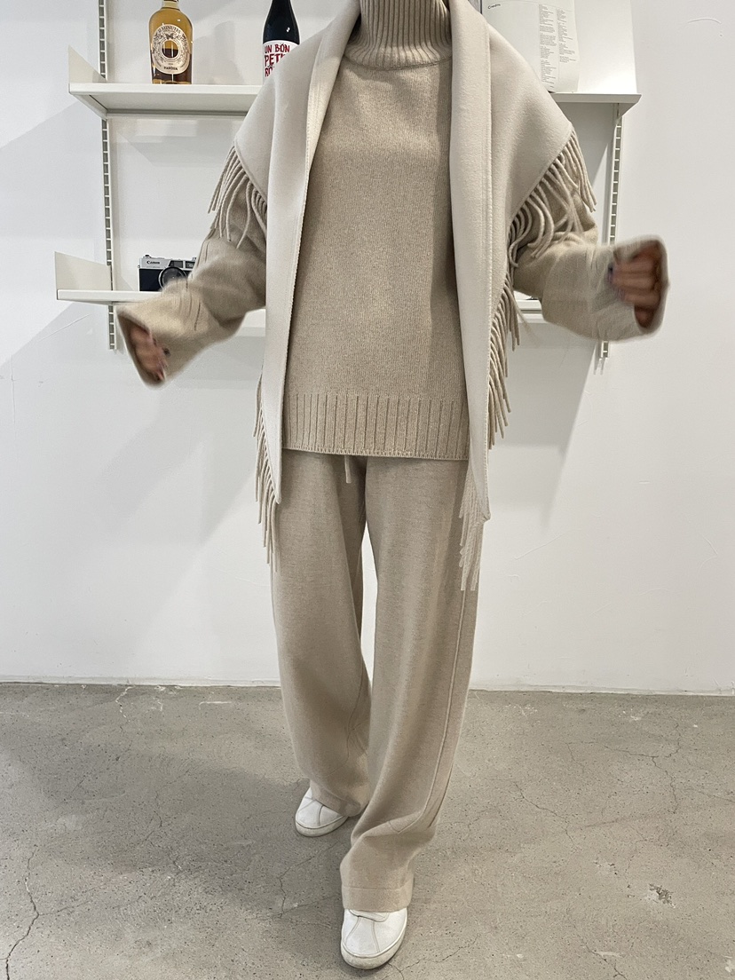 CHAHEE韓國直郵㊣女士新品時尚休閑25秋冬圍巾披肩披肩流蘇CHAHEE圍巾/披肩