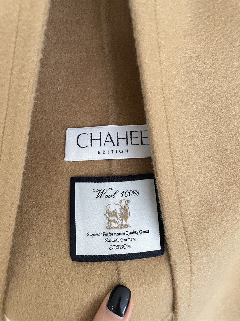 CHAHEE韓國直郵㊣女士新品時尚休閑25秋冬圍巾披肩披肩流蘇CHAHEE圍巾/披肩