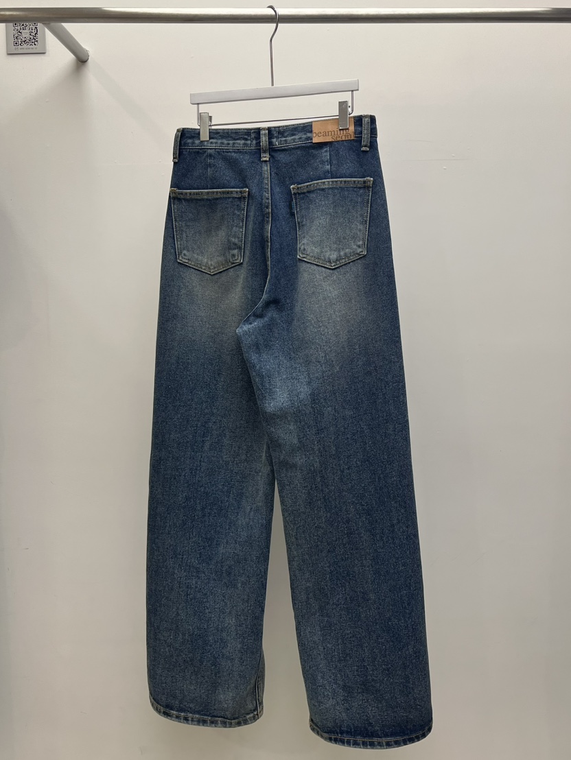 BEAMING SEOUL東大門㊣直郵女士新品熱賣推薦真品時尚牛仔褲BEAMING SEOUL牛仔褲