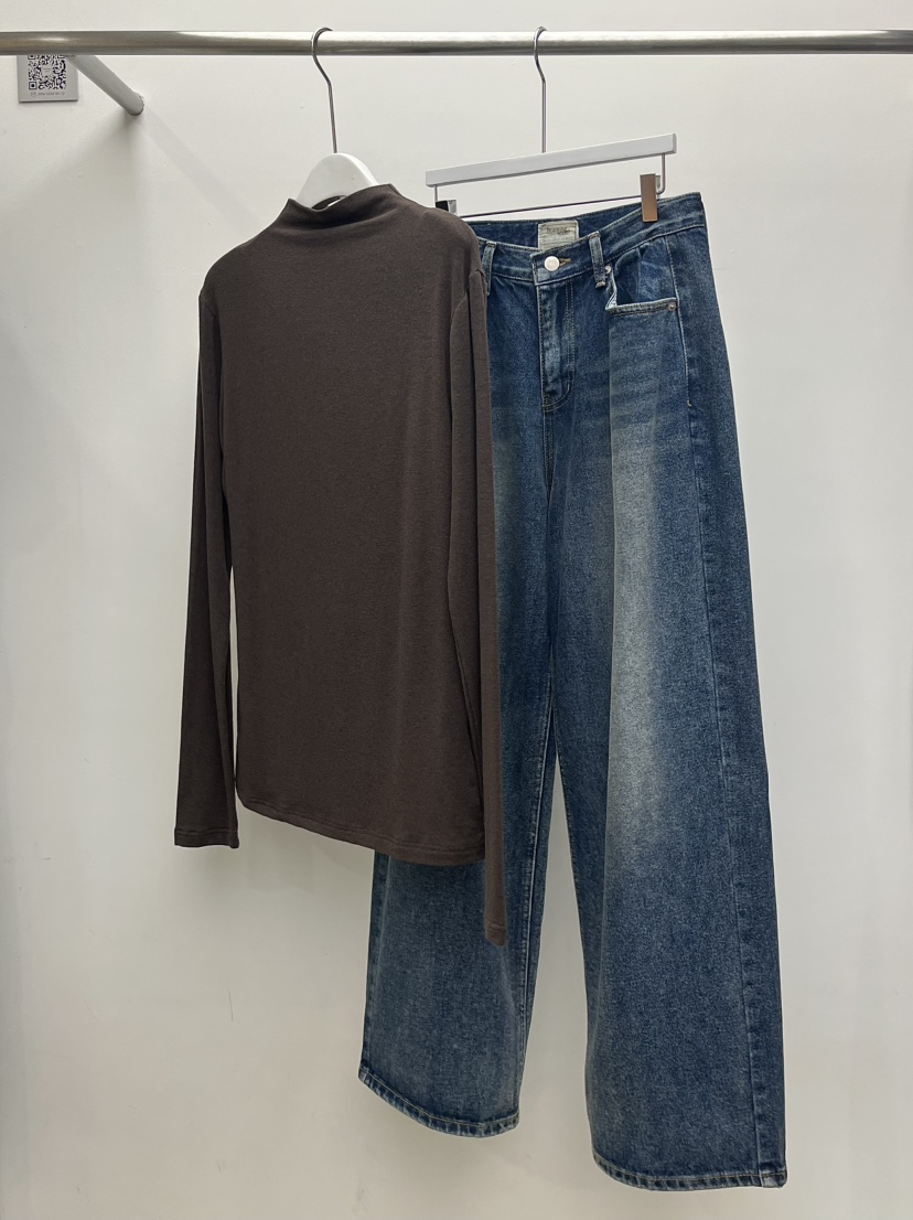 BEAMING SEOUL東大門㊣直郵女士新品熱賣推薦真品時尚牛仔褲BEAMING SEOUL牛仔褲