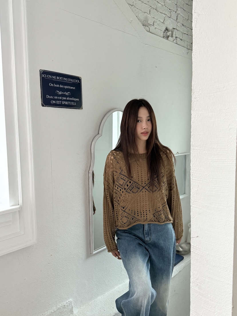 MOSMOS東大門㊣實拍女裝新款熱賣25秋冬推薦休閑真品針織衫MOSMOS針織衫