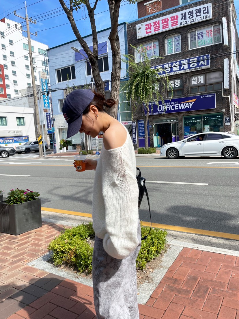 GLITTER韓國代購㊣女裝新品休閑真品25秋冬時尚職業人氣針織衫GLITTER針織衫
