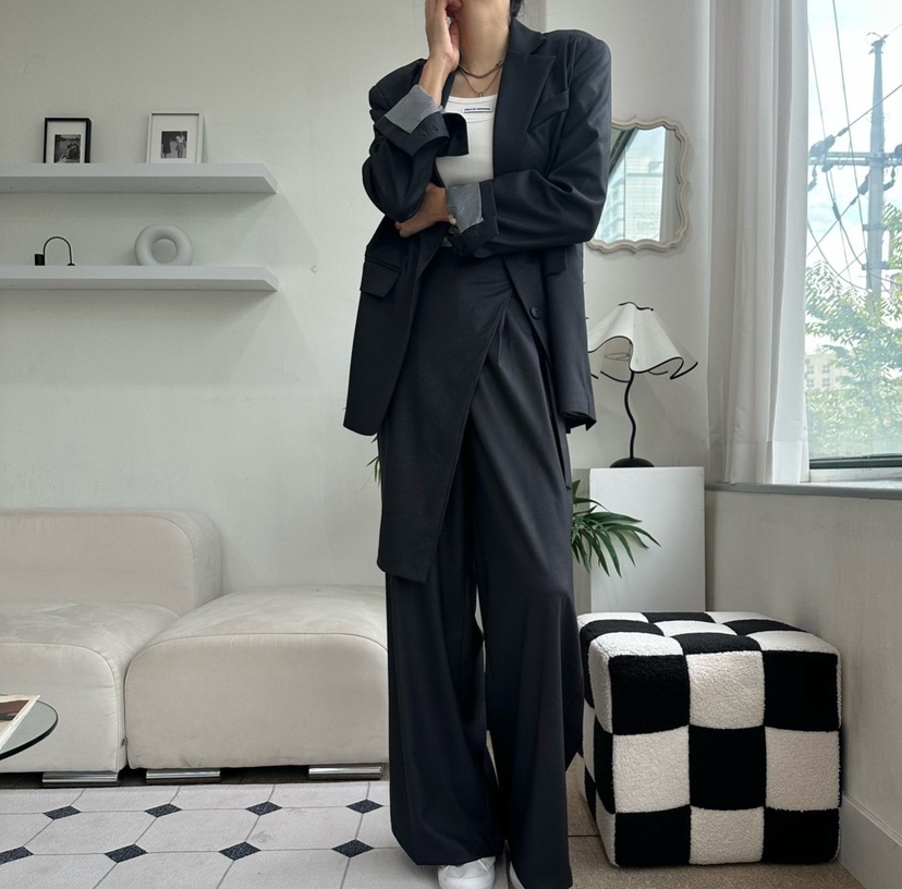 SOUIT韓國代購㊣女裝新品熱賣人氣真品推薦時尚職業25秋冬裙褲SOUIT by mabel-L裙褲