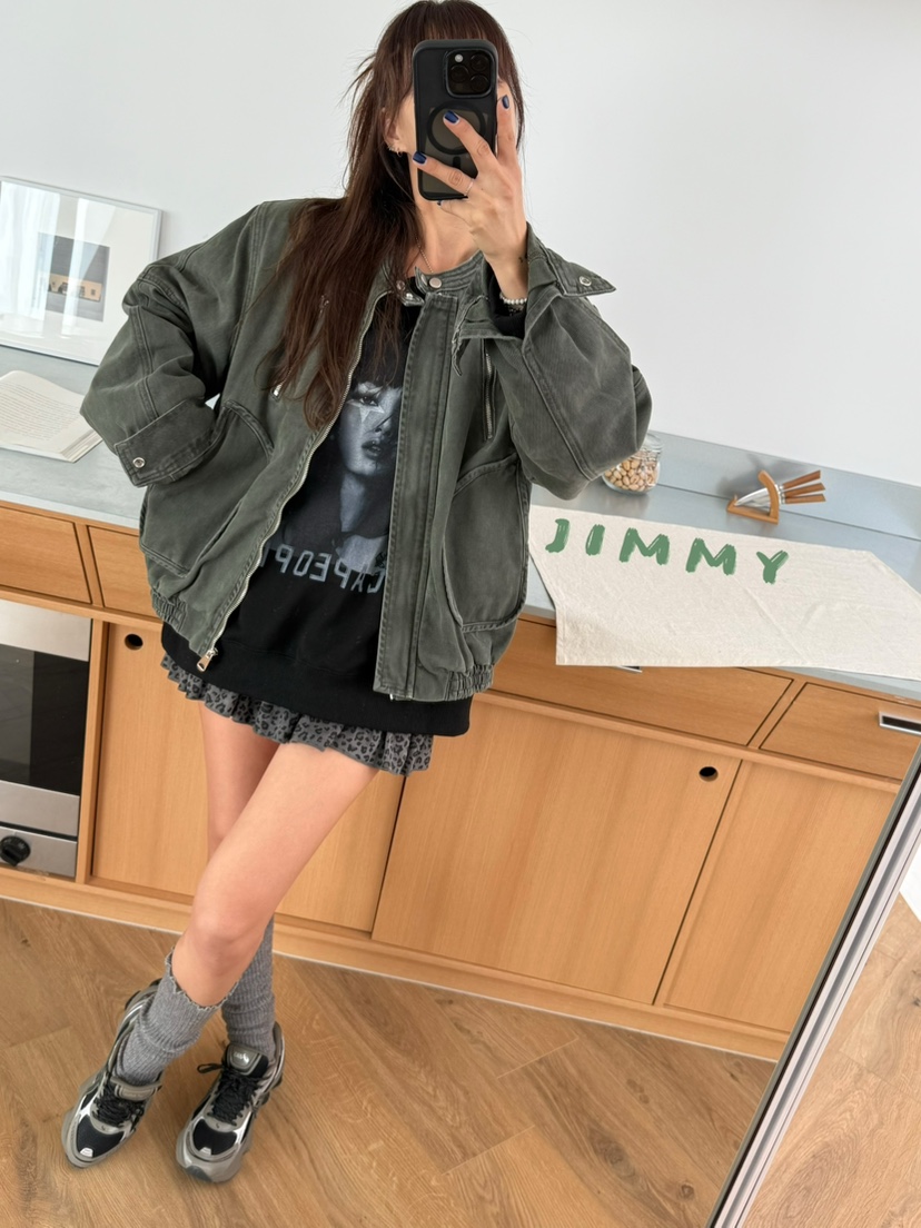JIMMY東大門㊣直郵女裝新款職業真品推薦熱賣休閑時尚夾克棉質JIMMY/REMAKE夾克