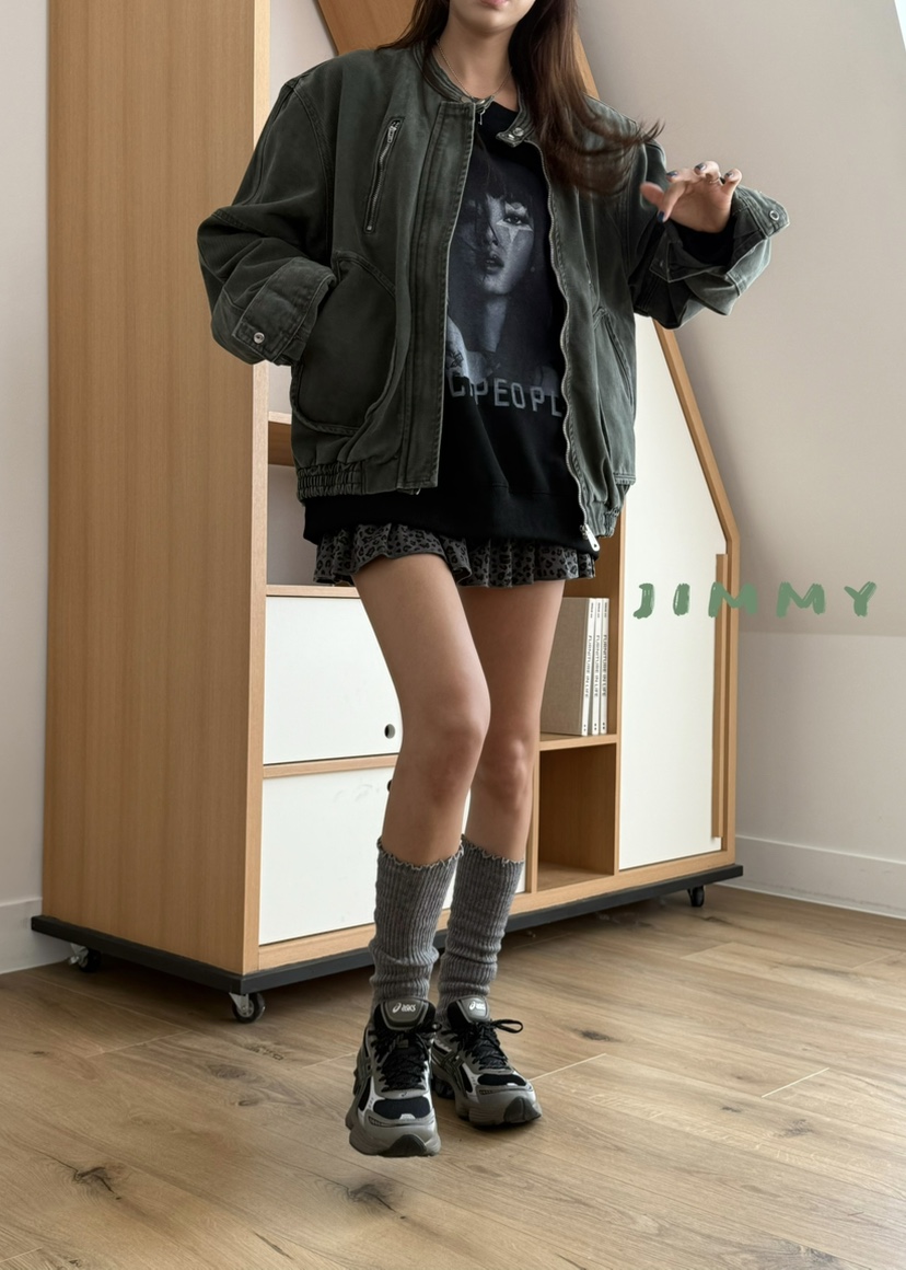 JIMMY東大門㊣直郵女裝新款職業真品推薦熱賣休閑時尚夾克棉質JIMMY/REMAKE夾克圖色2