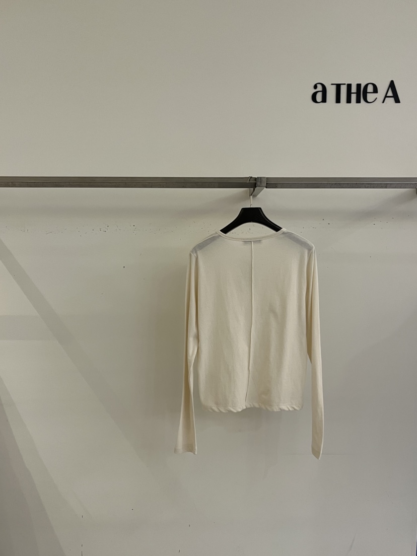 ATHEA東大門㊣直郵女士新品熱賣休閑25秋冬職業真品長袖T恤ATHEA長袖T恤