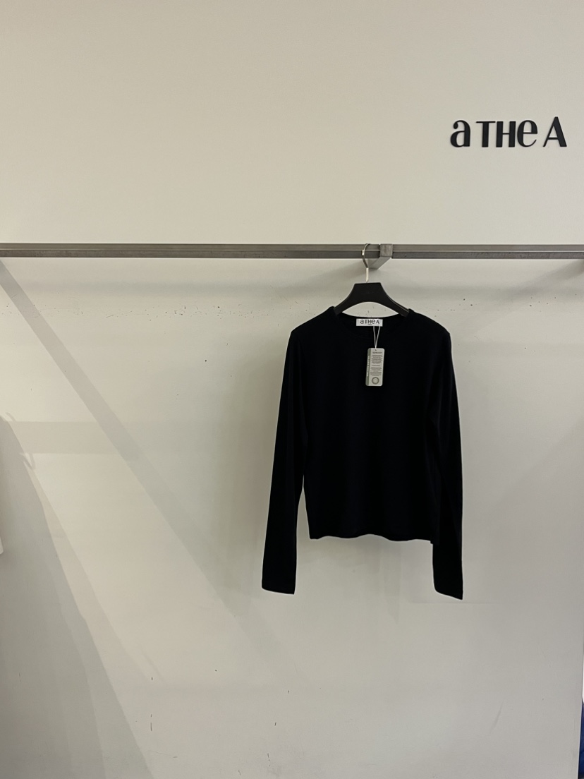 ATHEA東大門㊣直郵女士新品熱賣休閑25秋冬職業真品長袖T恤ATHEA長袖T恤圖色2