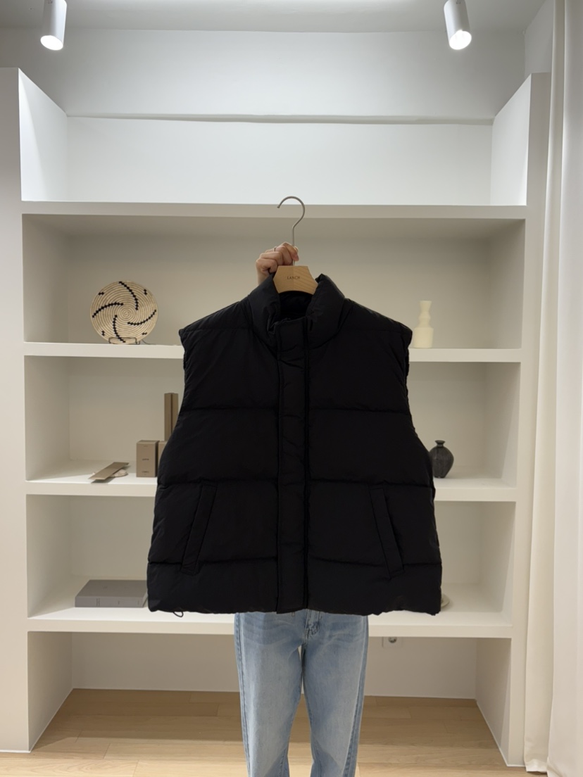 LANCH韓國代購㊣女士新品推薦熱賣休閑時尚25秋冬馬甲填充鴨絨LANCH馬甲圖色4