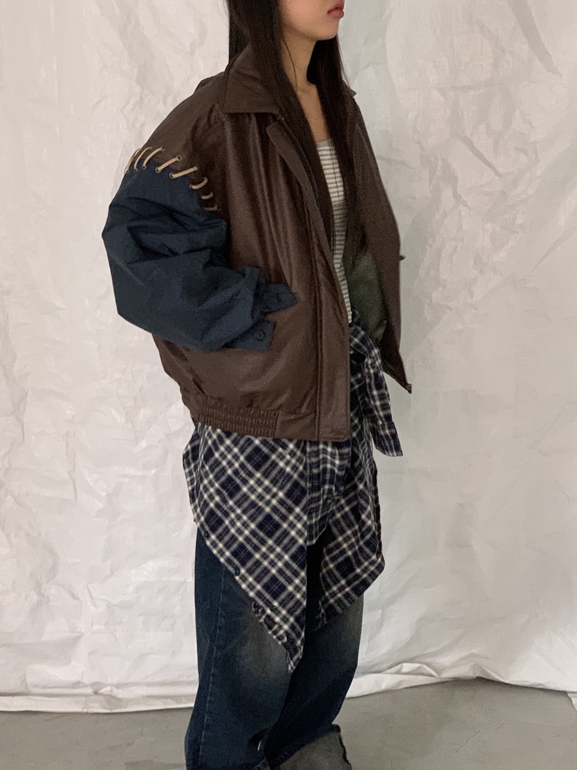 SUNDER MARKET東大門㊣代購女士新品真品25秋冬人氣熱賣夾克SUNDER MARKET夾克