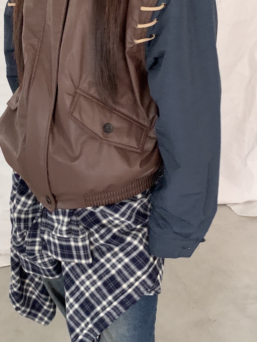 SUNDER MARKET東大門㊣代購女士新品真品25秋冬人氣熱賣夾克SUNDER MARKET夾克