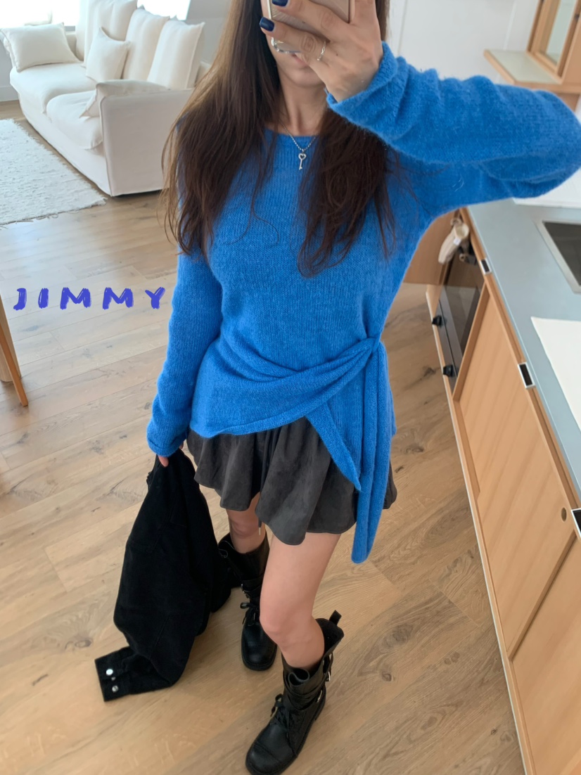 JIMMY東大門㊣實拍女裝新品休閑人氣25秋冬職業熱賣真品毛衣JIMMY/REMAKE毛衣圖色2