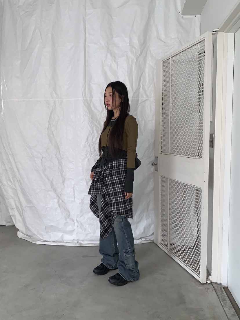 SUNDER MARKET韓國直郵㊣女裝新款熱賣推薦真品休閑牛仔褲SUNDER MARKET牛仔褲