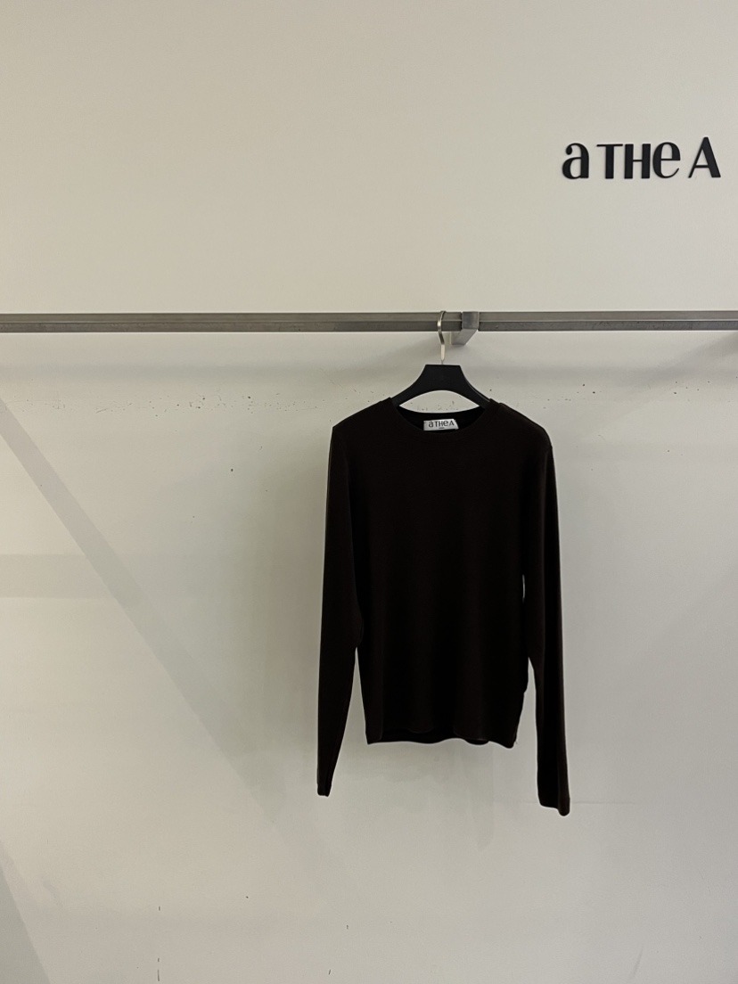 ATHEA韓國直郵㊣女士新品25秋冬熱賣推薦真品人氣職業長袖T恤ATHEA長袖T恤圖色2