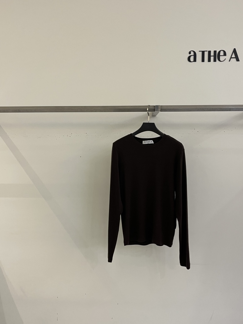 ATHEA韓國直郵㊣女士新品25秋冬熱賣推薦真品人氣職業長袖T恤ATHEA長袖T恤圖色4